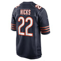 C.Bears #22 Elijah Hicks Navy Team Game Stitched Football American Jersey