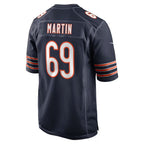 C.Bears #69 Jeremiah Martin Navy Team Game Stitched Football American Jersey