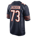 C.Bears #73 Jonah Jackson Navy Team Game Stitched Football American Jersey