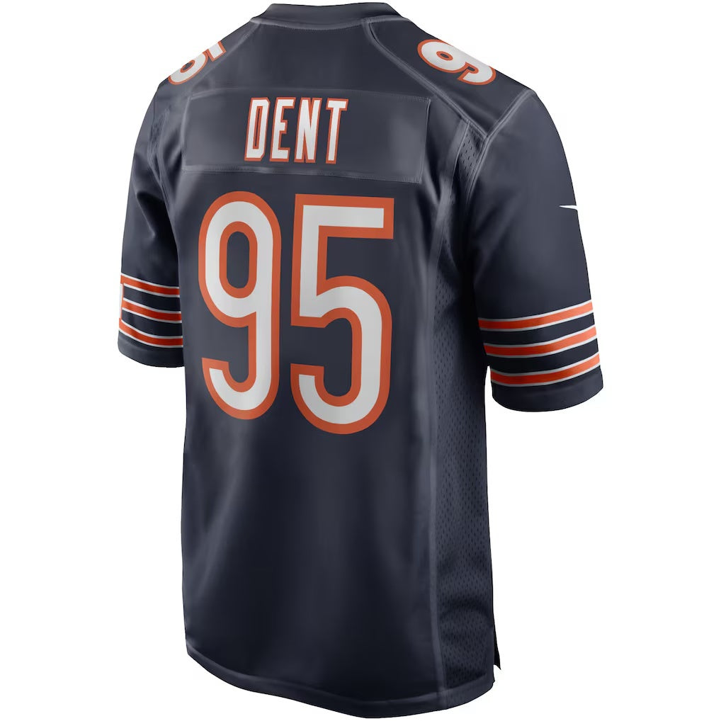 C.Bears #95 Richard Dent Navy Game Retired Player Stitched Football American Jersey