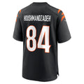 C.Bengals #84 T. J. Houshmandzadeh Black Team Retired Player Game Stitched Football American Jersey
