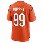 C.Bengals #99 Myles Murphy Orange Alternate Game Stitched Football American Jersey