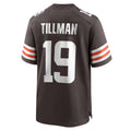 C.Browns #19 Cedric Tillman Brown Game Stitched Football American Jersey