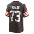 C.Browns #73 Joe Thomas Brown Retired Player Game Stitched Football American Jersey