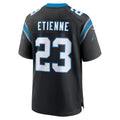 C.Panthers #23 Trevor Etienne Black Team Game Stitched Football American Jersey