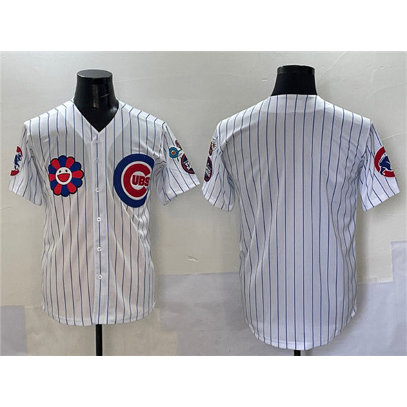 Chicago Cubs Blank White 2025 Tokyo Series Limited Stitched Baseball Jersey