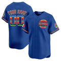 Chicago Cubs Mexico Vapor Premier Limited Custom Jersey ¨C Royal Baseball Jersey