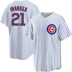 Chicago Cubs #21 Shōta Imanaga White Cool Base Stitched Baseball Jersey