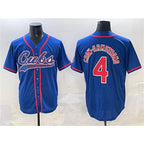 Chicago Cubs #4 Pete Crow-Armstrong Royal Cool Base Stitched Baseball Jersey