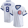 Chicago Cubs #8 Andre Dawson White 2025 World Tour Tokyo Series Home Stitched Baseball Jersey