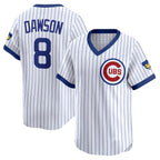Chicago Cubs #8 Andre Dawson White 2025 World Tour Tokyo Series Home Stitched Baseball Jersey