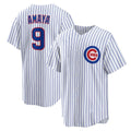 Chicago Cubs #9 Miguel Amaya White Home Replica Baseball Jersey