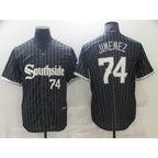 Chicago White Sox #74 Jimenez City Edition Black Game 2021 Baseball Jersey