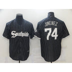 Chicago White Sox #74 Jimenez City Edition Black Game 2021 Baseball Jerseys