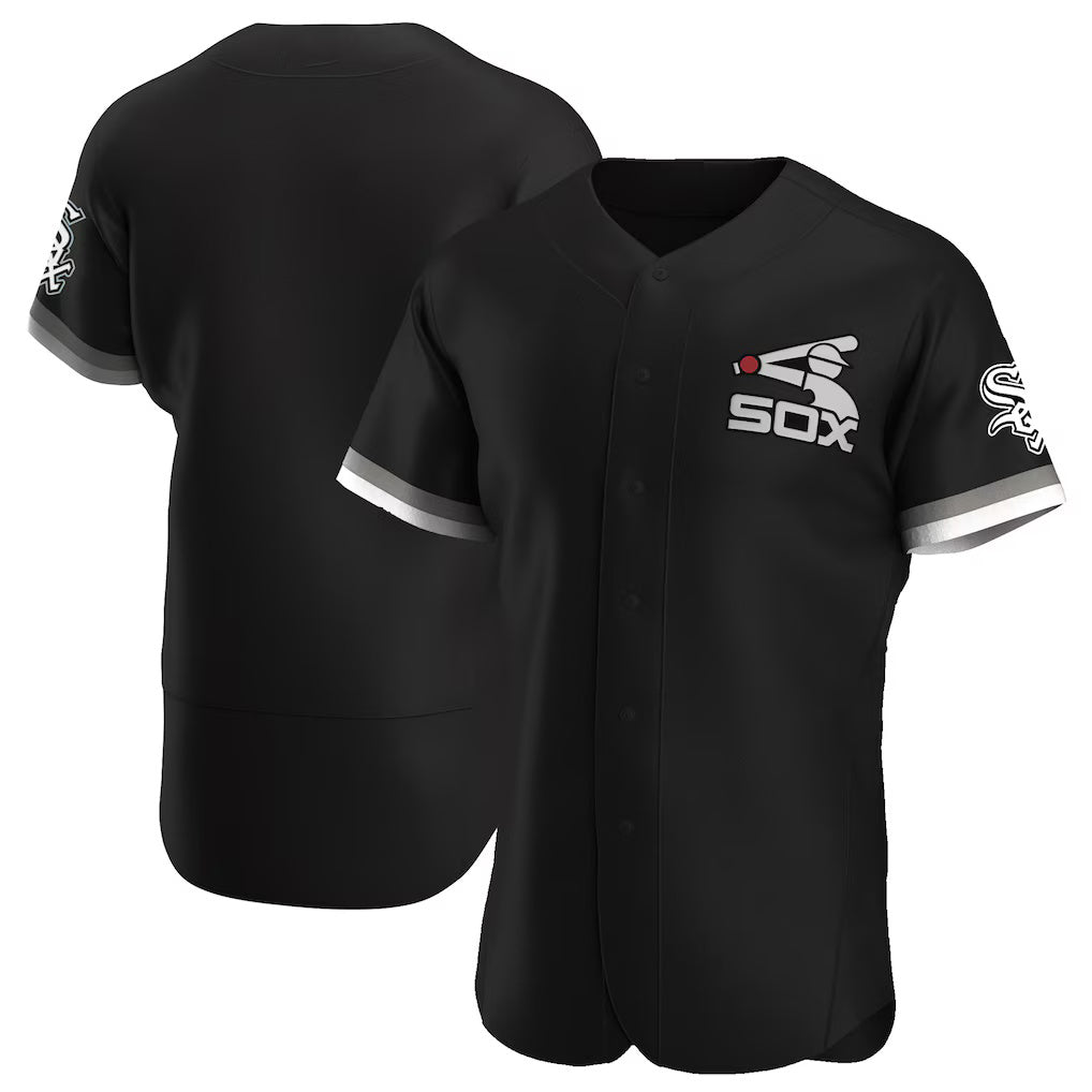 Chicago White Sox Black Alternate Authentic Team Baseball Jersey