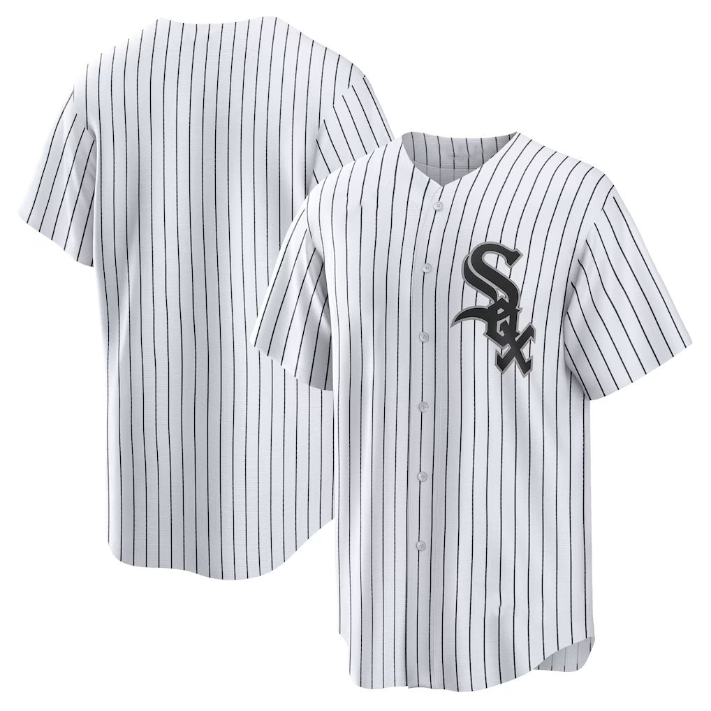 Chicago White Sox White Home Replica Team Baseball Jersey