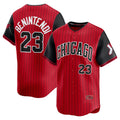 Chicago White Sox #23 Andrew Benintendi Red-Black 2025 City Connect Limited Player Baseball Jersey