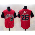Chicago White Sox #26 Korey Lee Red Black 2025 City Connect Limited Stitched Baseball Jersey
