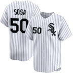 Chicago White Sox #50 Lenyn Sosa White 2025 Home Limited Stitched Baseball Jersey
