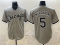 Chicago White Sox #5 Munetaka Murakami Gray Stitched Baseball Jersey