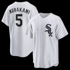 Chicago White Sox #5 Munetaka Murakami White Home Replica Baseball Jersey