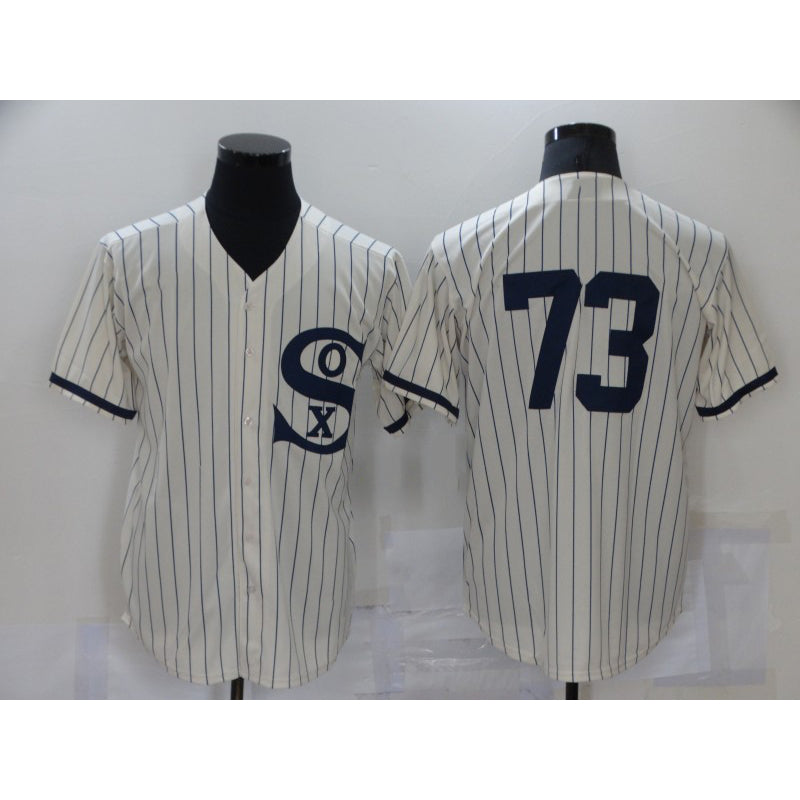 Chicago White Sox #73 Yermin Mercedes 2021 Cream Field of Dreams Cool Base Stitched Baseball Jersey