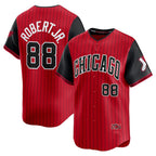 Chicago White Sox #88 Luis Robert Jr. Red-Black 2025 City Connect Limited Player Baseball Jersey