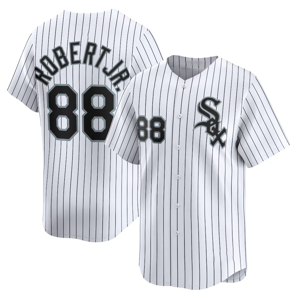 Chicago White Sox #88 Luis Robert Jr. White Home Limited Player Baseball Jersey