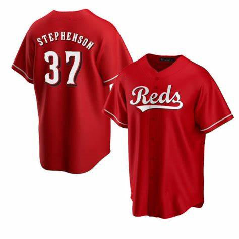Cincinnati Reds #37 Tyler Stephenson Red Cool Baseball Jersey