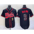 Cincinnati Reds #9 Matt McLain Number Black 2023 City Connect Cool Base Stitched Baseball Jersey