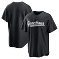 Cleveland Guardians Black Replica BaseballJersey