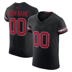 Custom A.Cardinals Black Vapor F.U.S.E. Elite Stitched Football American Jersey