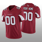 Custom A.Cardinals Cardinal Vapor Limited Stitched Football American Jersey