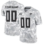 Custom A.Falcons Active Player 2024 F.U.S.E Arctic Camo Salute to Service Limited Stitched Football American Jersey