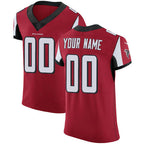 Custom A.Falcons Red Team Color Vapor Untouchable Elite Stitched Football American Jersey