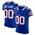 Custom B.Bills Royal Vapor F.U.S.E. Elite Stitched Football American Jersey