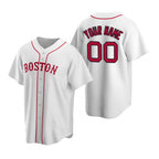 Custom Boston Red Sox White Stitched Cool Baseball Jersey