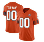 Custom C.Bears Active Player 2023 F.U.S.E. Orange Throwback Limited Stitched Football American Jersey