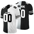 Custom C.Bears Black And White Split Vapor Untouchable Limited Stitched Football American Jersey