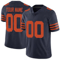 Custom C.Bears Navy Throwback Vapor Untouchable Player Limited Stitched Football American Jersey
