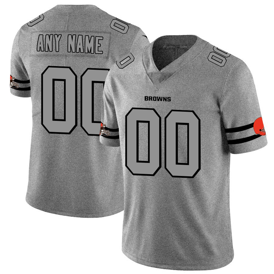 Custom C.Browns 2020 New Brown Team Color Vapor Untouchable Stitched Football American Jersey