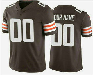 Custom C.Browns 2020 New Brown Team Color Vapor Untouchable Stitched Football American Jersey
