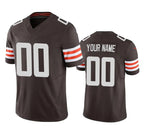 Custom C.Browns Active Player Brown 2023 F.U.S.E. Vapor Untouchable Limited Stitched Football American Jersey