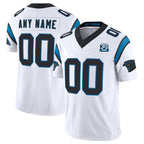 Custom C.Panthers Active Player White 2024 30th Anniversary Patch F.U.S.E. Vapor Limited Stitched Football American Jersey