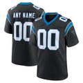 Custom C.Panthers Black Game Stitched Football American Jersey