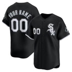 Custom Chicago White Sox Black Alternate Limited Baseball Jersey