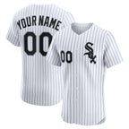 Custom Chicago White Sox White Home Elite Baseball Jersey