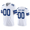 Custom D.Cowboys Active Player White 2023 F.U.S.E. Limited Stitched Football American Jersey