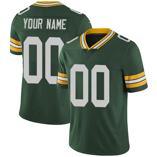 Custom GB.Packers Home Green Vapor Untouchable Player Limited Stitched Football American Jersey