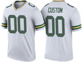 Custom GB.Packers White Color Rush Legend Limited Stitched Football American Jersey